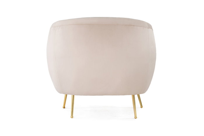 Atelier Del Sofa Sillón Orejero Beige 70x82x82 cm